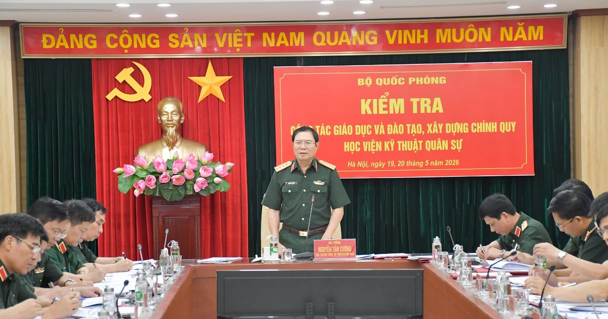 Học viện Kỹ thuật Quân sự phấn đấu có nhiều nhà khoa học đầu ngành, có tổng công trình sư đáp ứng yêu cầu nhiệm vụ