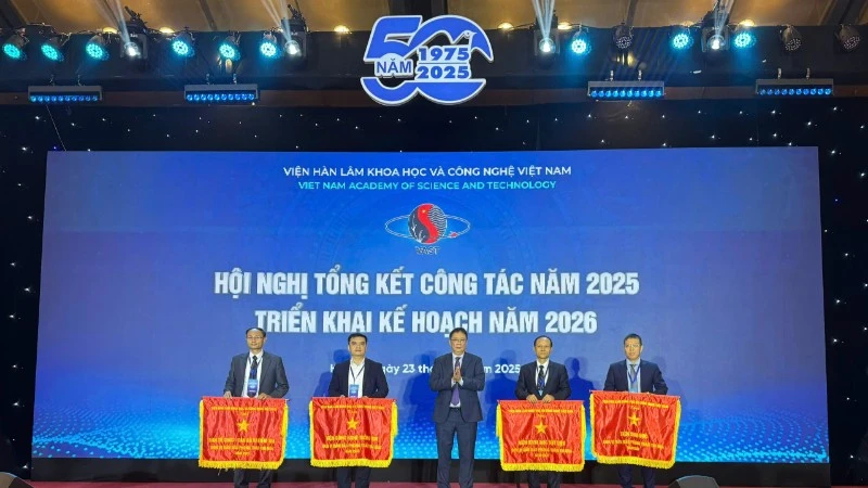 2025: Viện Hàn lâm Khoa học và Công nghệ Việt Nam công bố hơn 2.300 công trình trên các tạp chí uy tín