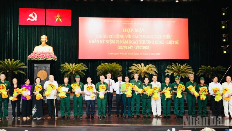 Chăm lo người có công là mệnh lệnh từ trái tim của Đảng bộ và nhân dân Thành phố Hồ Chí Minh