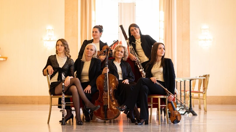 Las seis integrantes del conjunto La Philharmonica inaugurarán la serie especial de conciertos. (foto: La Ópera Ho Guom)