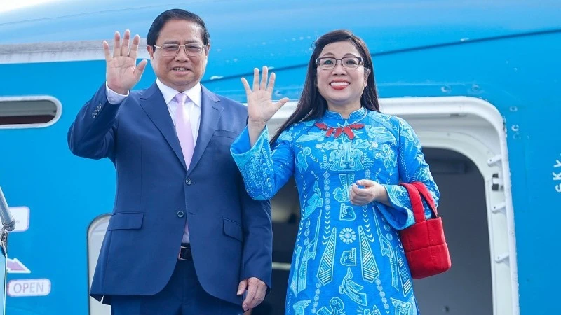Prime Minister Pham Minh Chinh, his spouse, and a high-ranking Vietnamese delegation will pay an official visit to Kuwait from November 16 to November 18. (Photo: VGP)