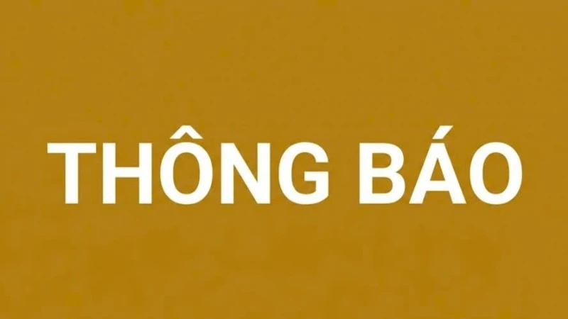 Thông báo thu hồi đất thực hiện Dự án Khu đô thị Hiệp Hòa