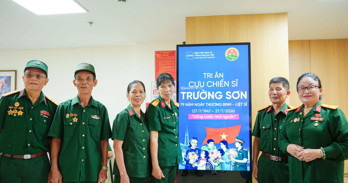Bệnh viện Thăng Long Lạc Việt và hành trình tri ân tháng 7: Đền ơn đáp nghĩa bằng y đức và hành động thực tế