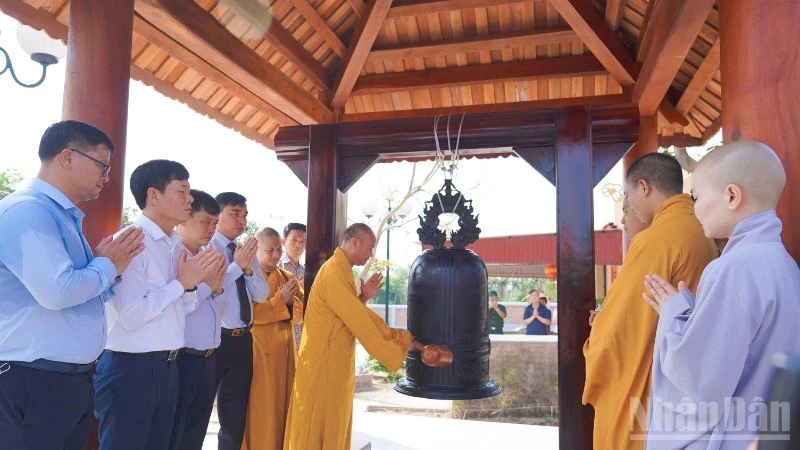 Khánh thành Khu tưởng niệm Đại đội pháo binh 45 Hà Tĩnh