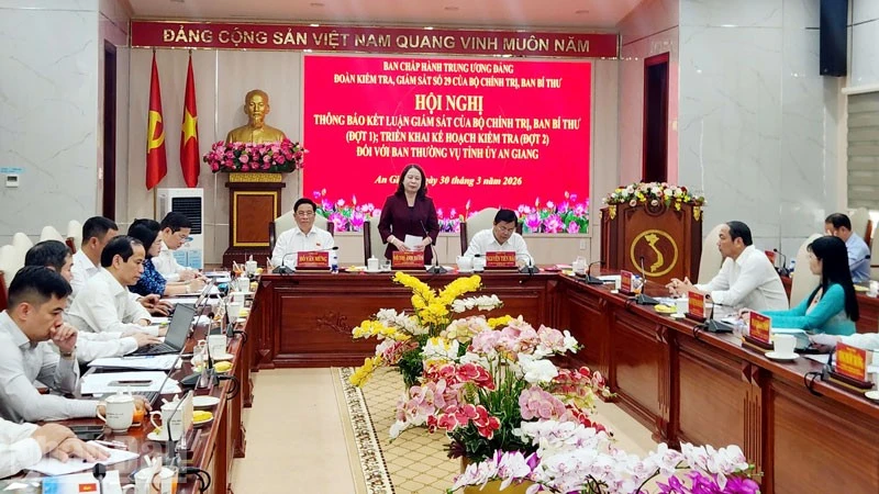 Phó Chủ tịch nước Võ Thị Ánh Xuân: An Giang cần chuyển hóa Nghị quyết thành hành động thực chất