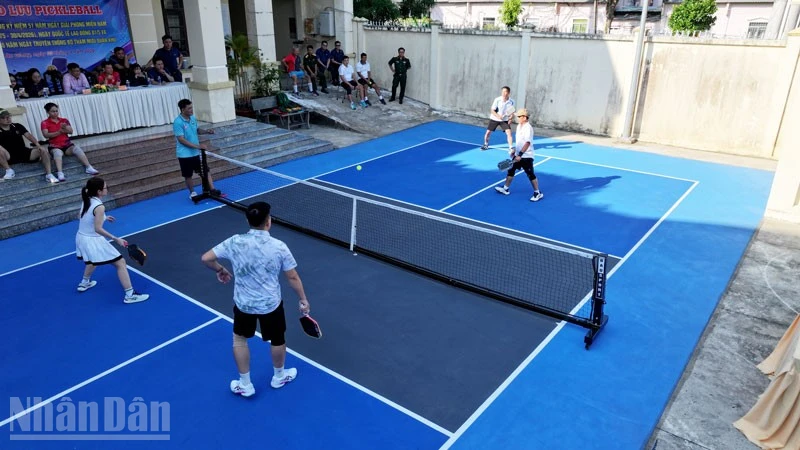 Khai mạc Giải Pickleball chào mừng Ngày Giải phóng miền nam