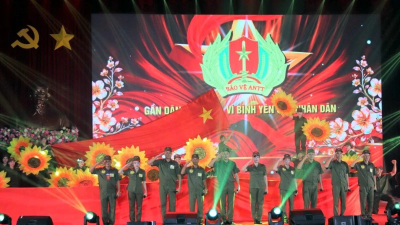 17 tỉnh, thành phố phía nam tham gia Hội thi Lực lượng tham gia bảo vệ an ninh, trật tự ở cơ sở