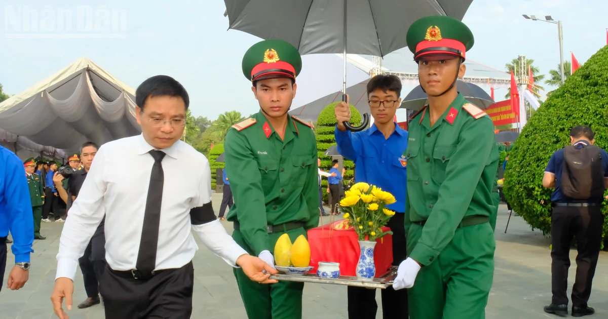 Phó Thủ tướng Nguyễn Văn Thắng dự Lễ truy điệu, an táng 63 liệt sĩ tại Đồng Nai