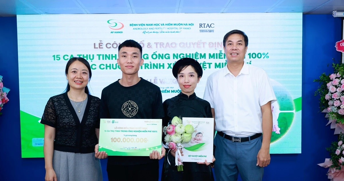 Cặp vợ chồng vùng cao vỡ òa hạnh phúc đón con sau 5 năm hiếm muộn