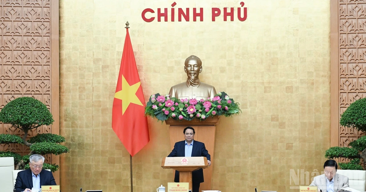 Thủ tướng Phạm Minh Chính chủ trì Phiên họp Chính phủ thường kỳ tháng 10