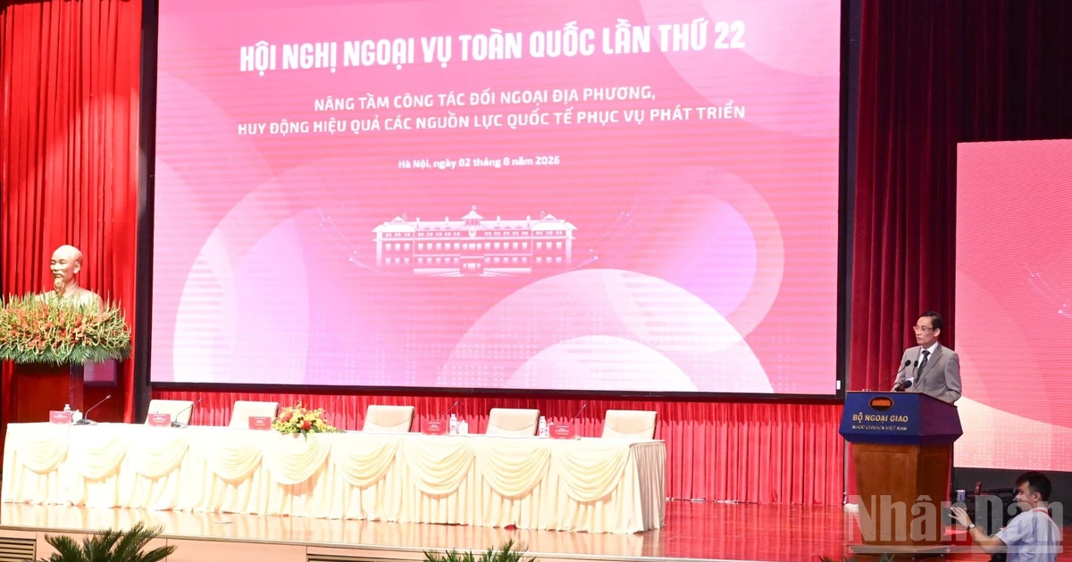 [Ảnh] Hội nghị Ngoại vụ toàn quốc lần thứ 22