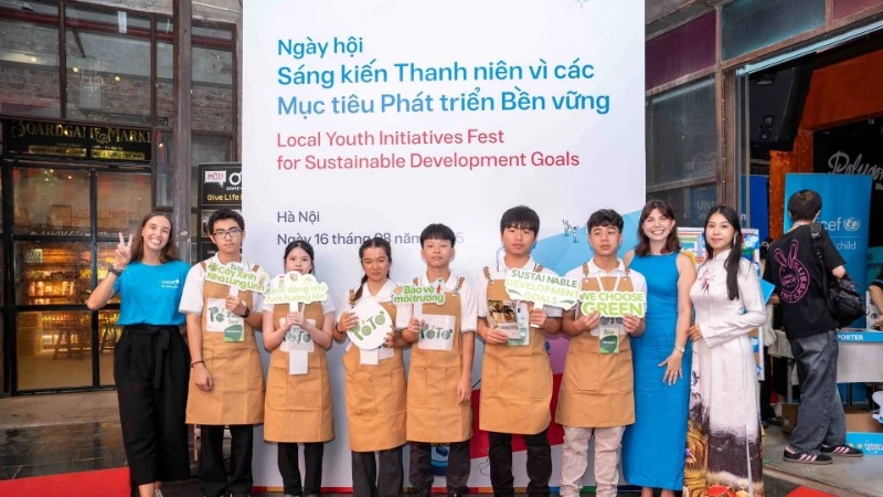 An event on promoting sustainable development organised by the United Nations in Vietnam. (Photo: the UN)