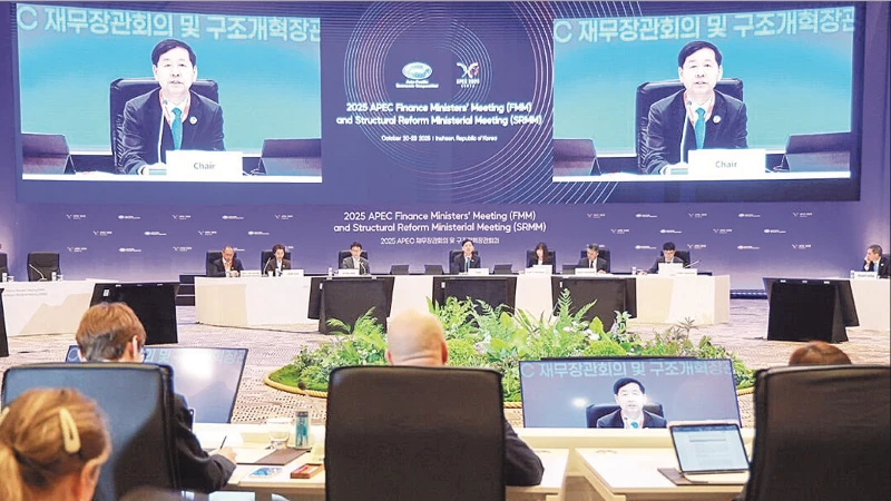 2025年亚太经合组织（APEC）财政部长会议将于10月21日至22日在韩国仁川举行。
