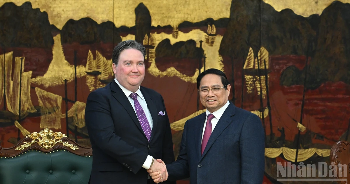 [Foto] Premier de Vietnam recibe al embajador estadounidense