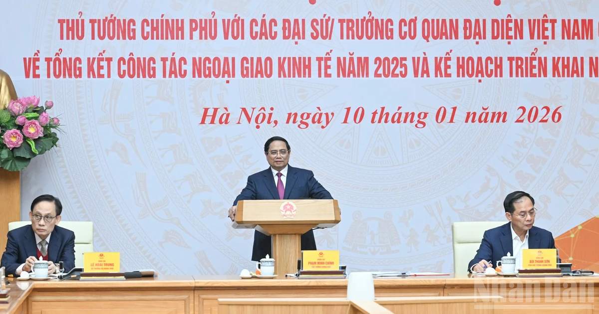 [Foto] Premier dirige conferencia de balance sobre trabajo de diplomacia económica