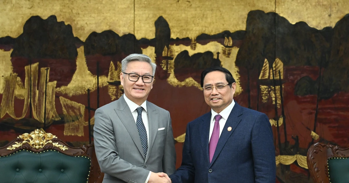 Thủ tướng Phạm Minh Chính tiếp Bộ trưởng Ngoại giao Lào Thongsavanh Phomvihane