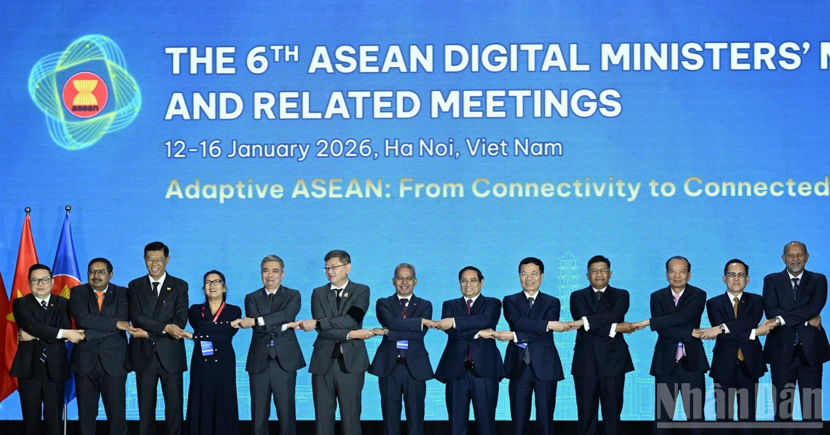 [Foto] Premier vietnamita asiste a la Reunión de Ministros Digitales de la Asean