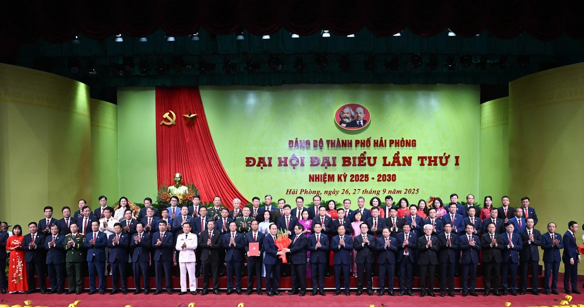 [Foto] Premier vietnamita asiste a la Asamblea partidista de la ciudad de Hai Phong