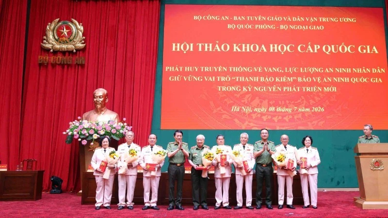 Giữ vững vai trò “thanh bảo kiếm” bảo vệ an ninh quốc gia trong kỷ nguyên phát triển mới