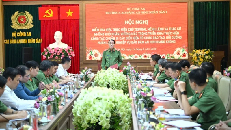 Chuẩn bị tốt các điều kiện đào tạo, huấn luyện nghiệp vụ bảo đảm an ninh hàng không
