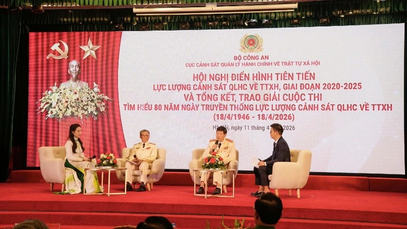 Tuyên dương 80 tấm gương tiêu biểu lực lượng Cảnh sát Quản lý hành chính về trật tự xã hội
