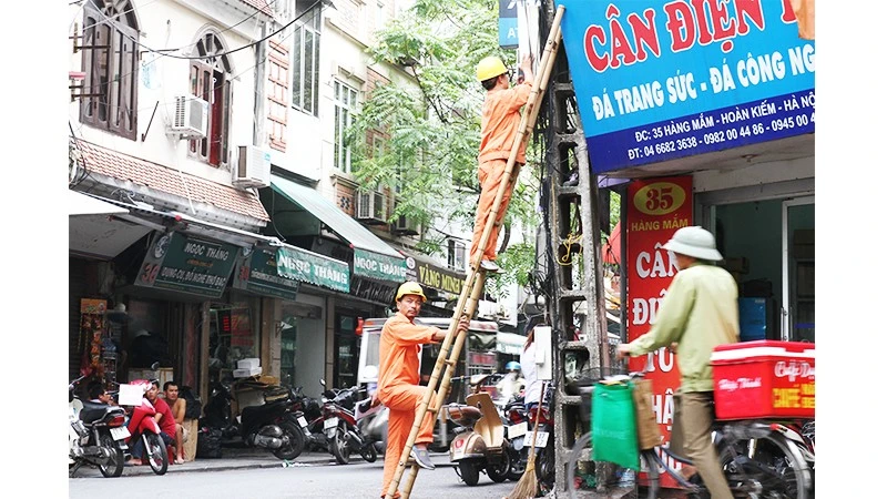 Thủ đô mất điện