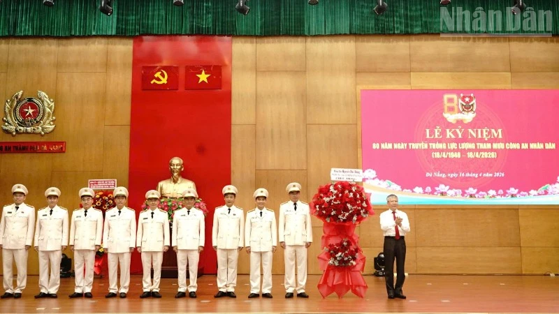 Công an Đà Nẵng kỷ niệm 80 năm Ngày truyền thống lực lượng Tham mưu Công an nhân dân