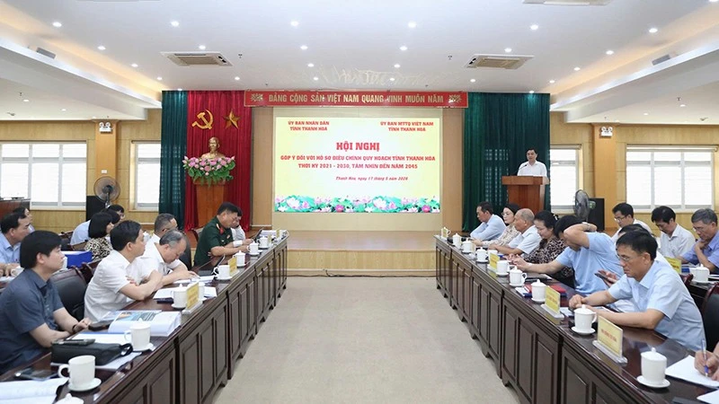 Góp ý điều chỉnh Quy hoạch tỉnh Thanh Hóa thời kỳ 2021-2030, tầm nhìn đến năm 2045