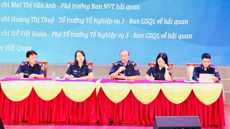 Hải quan khu vực V đồng hành doanh nghiệp thúc đẩy hải quan số