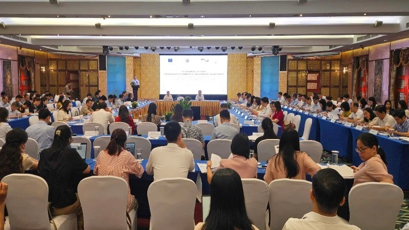 Overview of the conference. (Photo: MINH PHUONG)