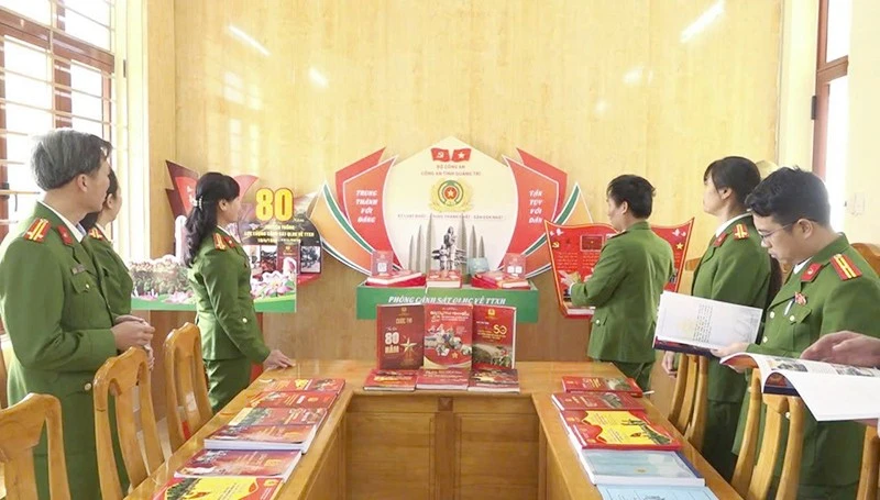 Cảnh sát Quản lý hành chính về trật tự xã hội Quảng Trị nỗ lực hết mình trong kỷ nguyên mới