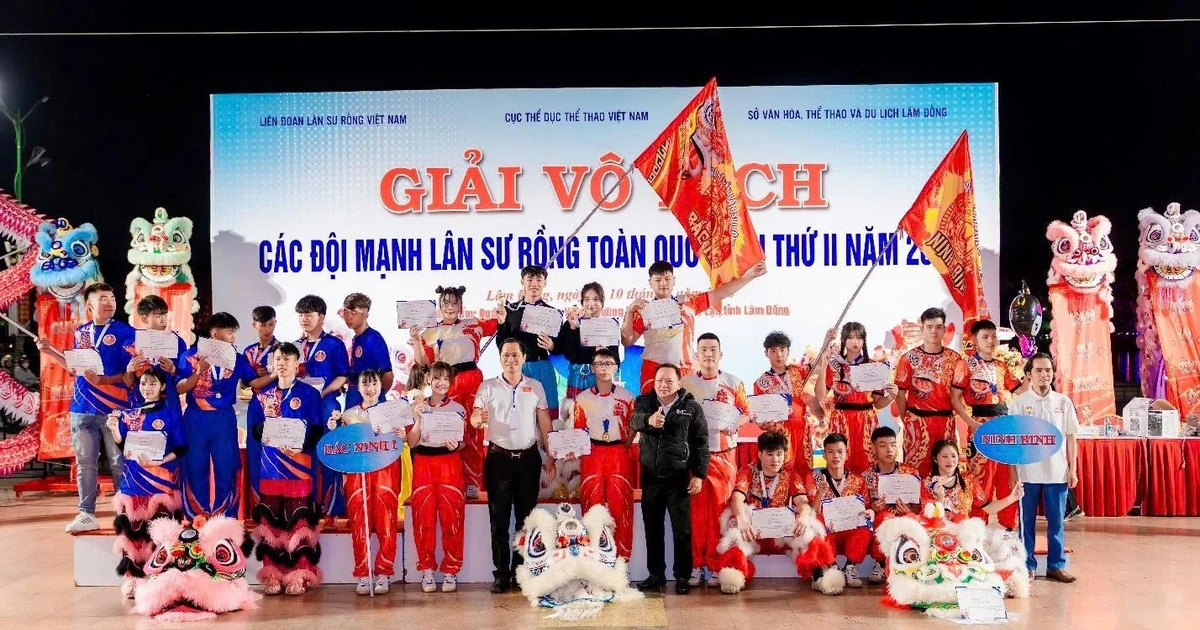 Giải Lân Sư Rồng toàn quốc 2026: Hội tụ bản sắc Việt giữa cao nguyên