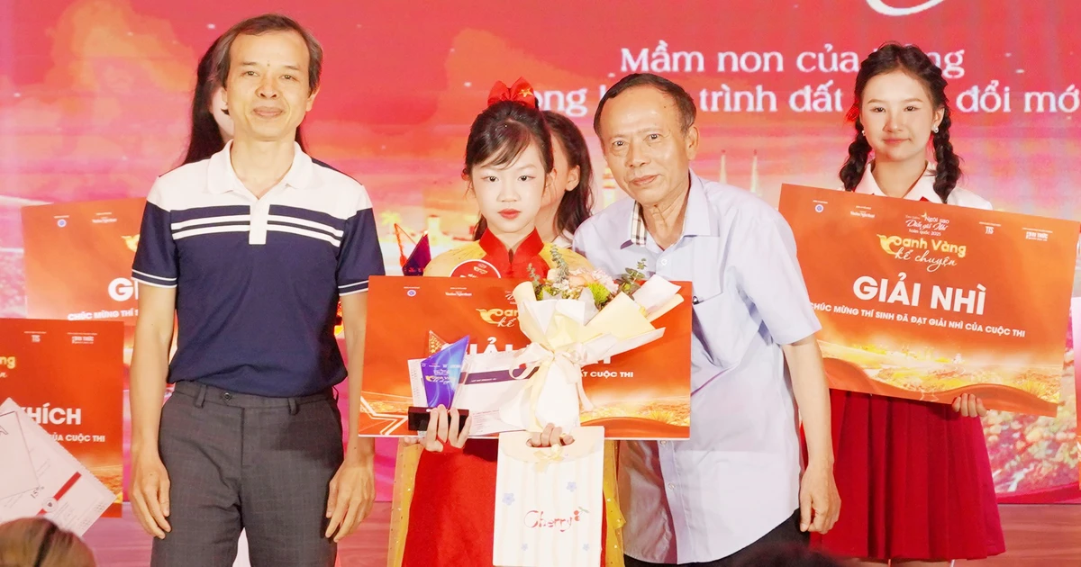 Nữ sinh lớp 7 đăng quang “Oanh Vàng kể chuyện”: Bản lĩnh từ sự tự tin và những “hình ảnh trong trí nhớ
