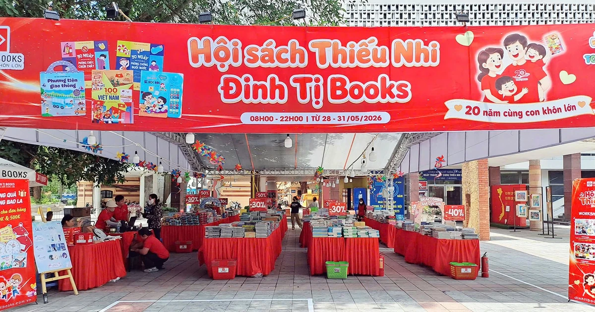 Hội sách chào mừng Ngày Quốc tế Thiếu nhi