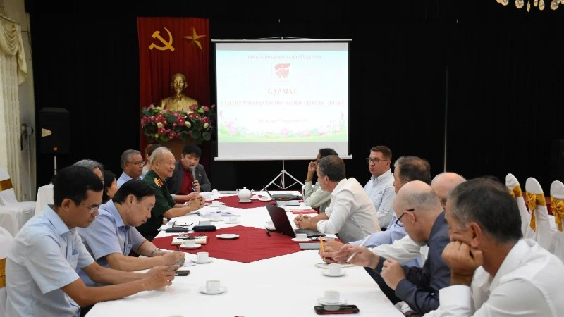 At the meeting 