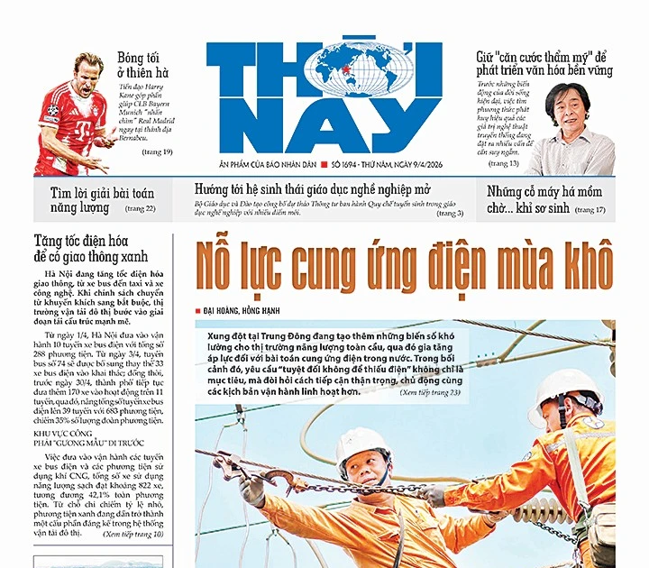 Đón đọc Thời Nay số 1694, phát hành thứ năm, ngày 9/4