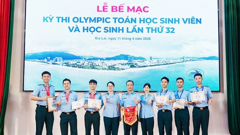 Trao giải Olympic Toán học sinh viên và học sinh năm 2026