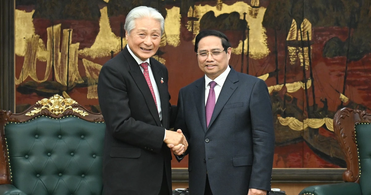 [Foto] Premier de Vietnam recibe al gobernador de prefectura japonesa de Tochigi