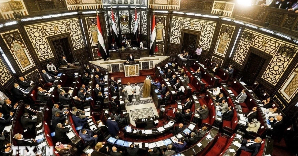 Vista general de una sesión del Parlamento sirio (Foto: SANA/VNA)