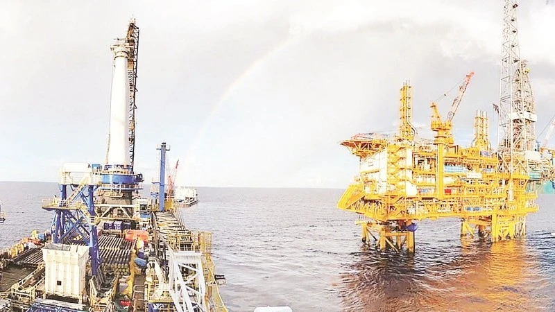 Sao Vang CPP Gas Production Platform