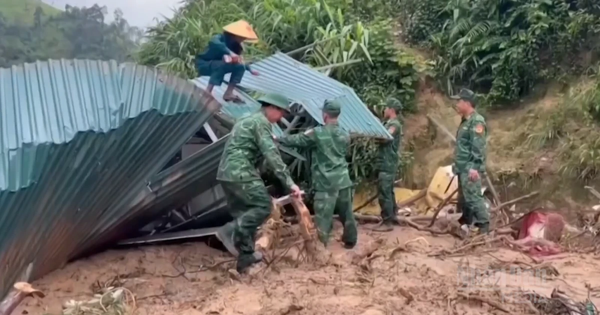 [Video] Mưa lũ tại xã Mường Than (Lai Châu) làm 4 người tử vong