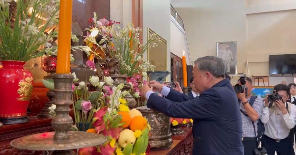 [Video] Tổng Bí thư, Chủ tịch nước Tô Lâm thăm di tích Bác Hồ tại Thái Lan
