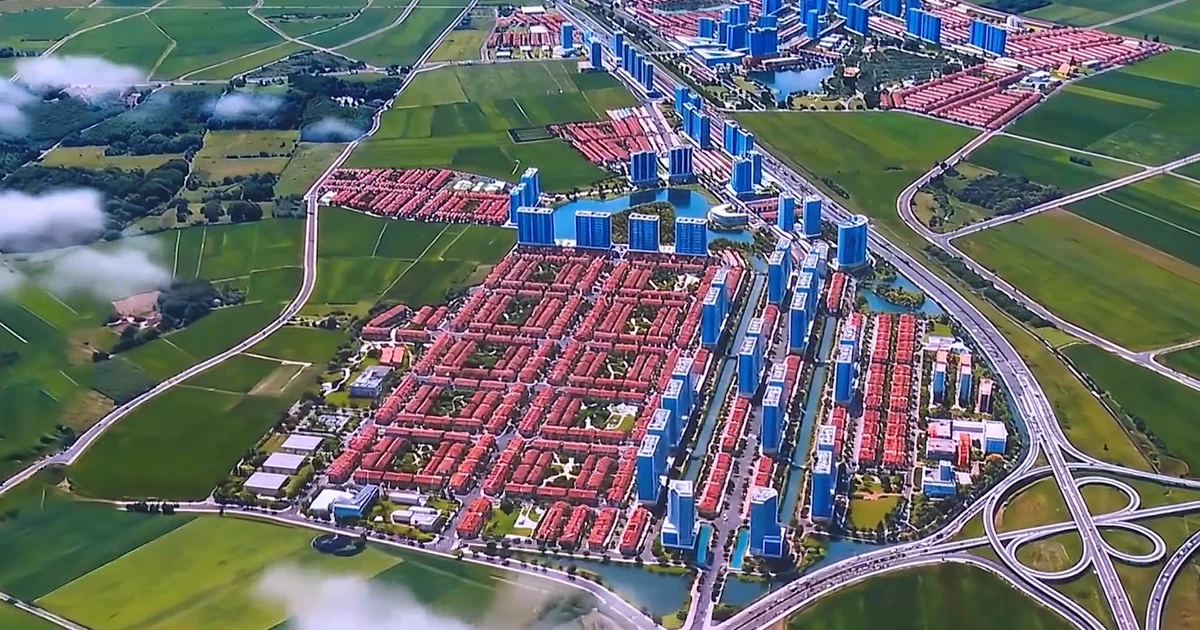 [Video] Hà Nội giao hơn 1,5 triệu m2 đất triển khai Khu đô thị đa mục tiêu tại xã Thư Lâm