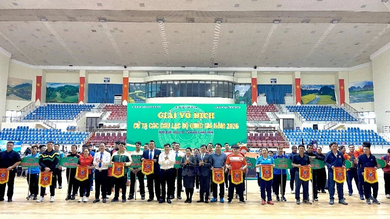 Khởi tranh Giải vô địch cử tạ câu lạc bộ quốc gia năm 2026