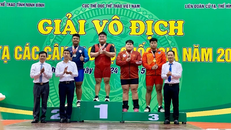 Bế mạc Giải vô địch cử tạ câu lạc bộ quốc gia năm 2026