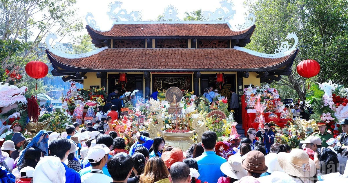 Hàng nghìn người dự Lễ hội Giỗ Tổ Hùng Vương tại Lâm Đồng