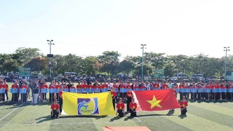 130 đội tham gia giải bóng đá công nhân lao động tỉnh Bắc Ninh lần thứ 2