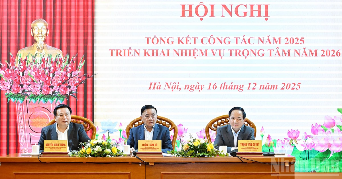 [Foto] Comité Directivo Central 35 celebra conferencia para evaluar el trabajo de 2025 