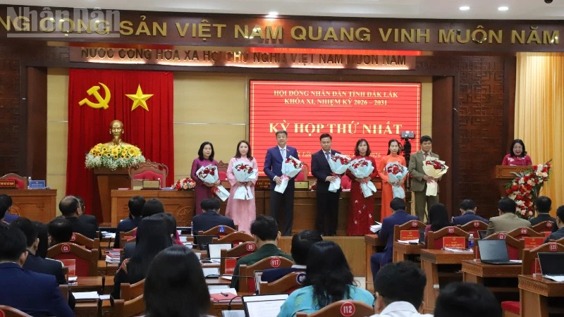 Đắk Lắk bầu nhân sự chủ chốt Hội đồng nhân dân và Ủy ban nhân dân tỉnh nhiệm kỳ 2026-2031