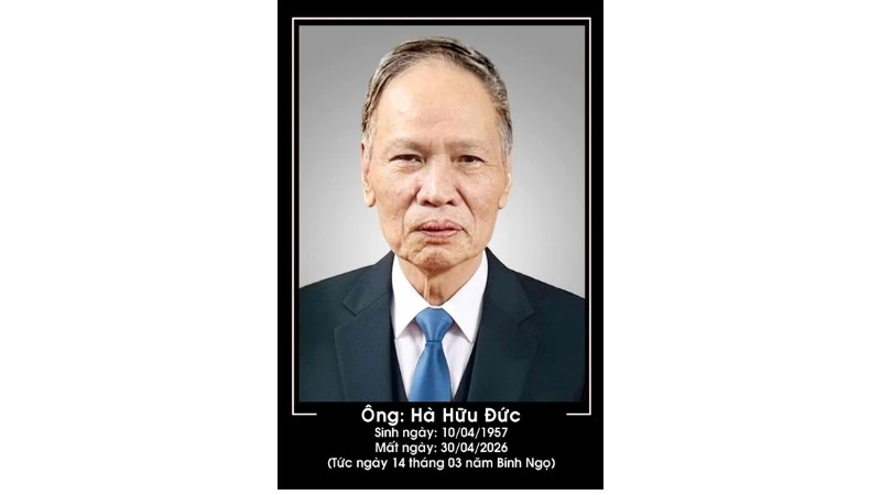 Nguyên Phó Vụ trưởng Vụ Nghiên cứu, Đào tạo nghiệp vụ Hà Hữu Đức từ trần